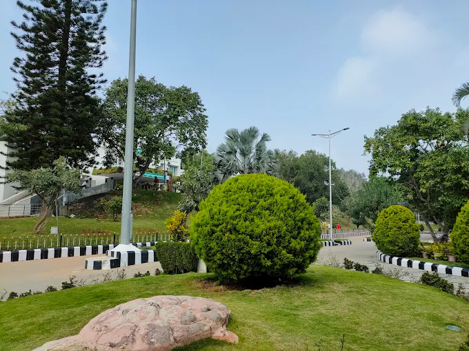 Scenic view of Tirumala hills near Padmavathy Nilayam